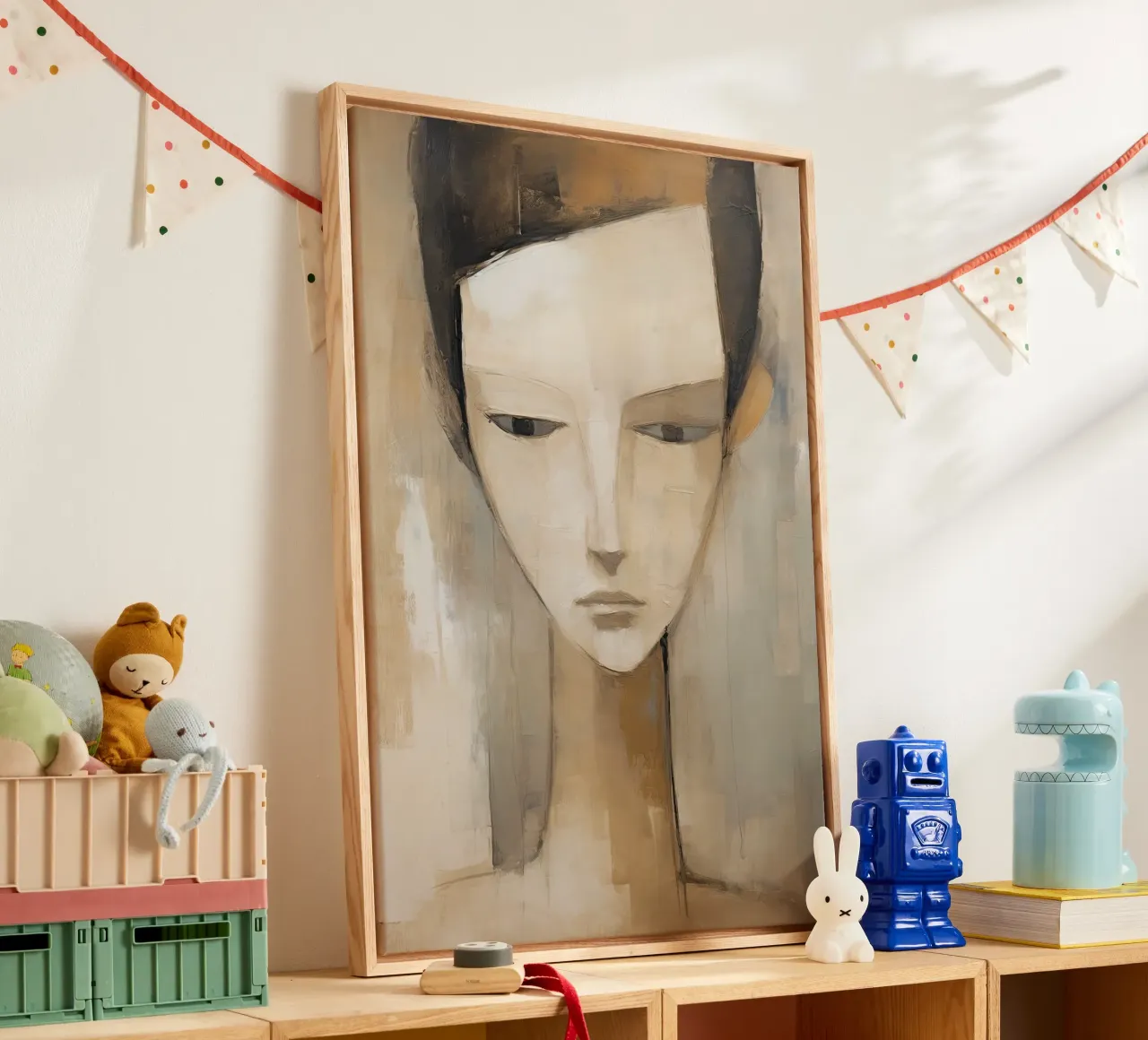 Abstract model 3 canvas by Imagine