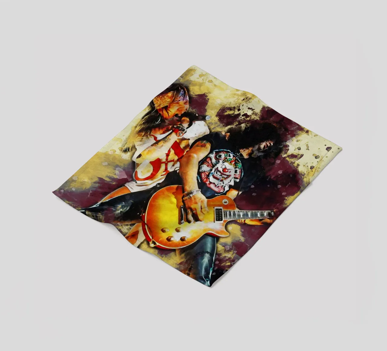 Sbaffo di Slash e Axl Rose coperta in pile da Gunawan Rb