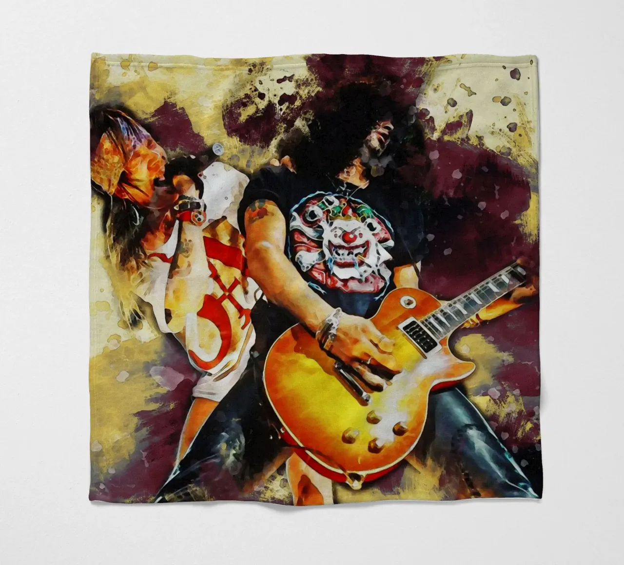 Sbaffo di Slash e Axl Rose coperta in pile da Gunawan Rb