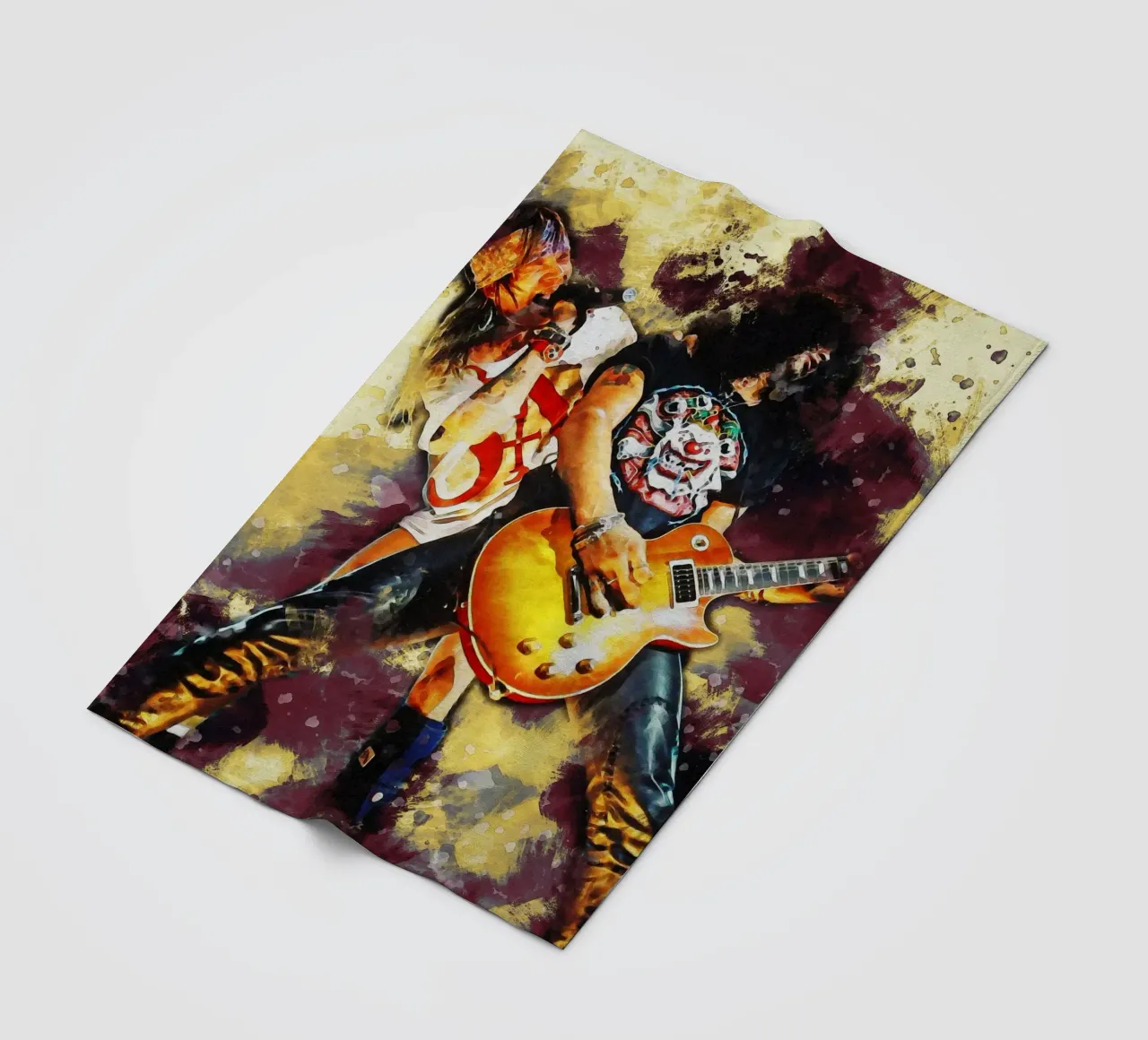 Sbaffo di Slash e Axl Rose coperta in pile da Gunawan Rb