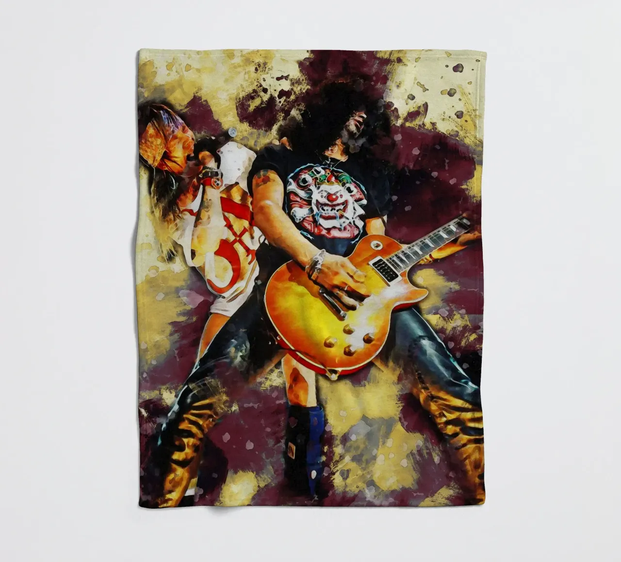 Sbaffo di Slash e Axl Rose coperta in pile da Gunawan Rb