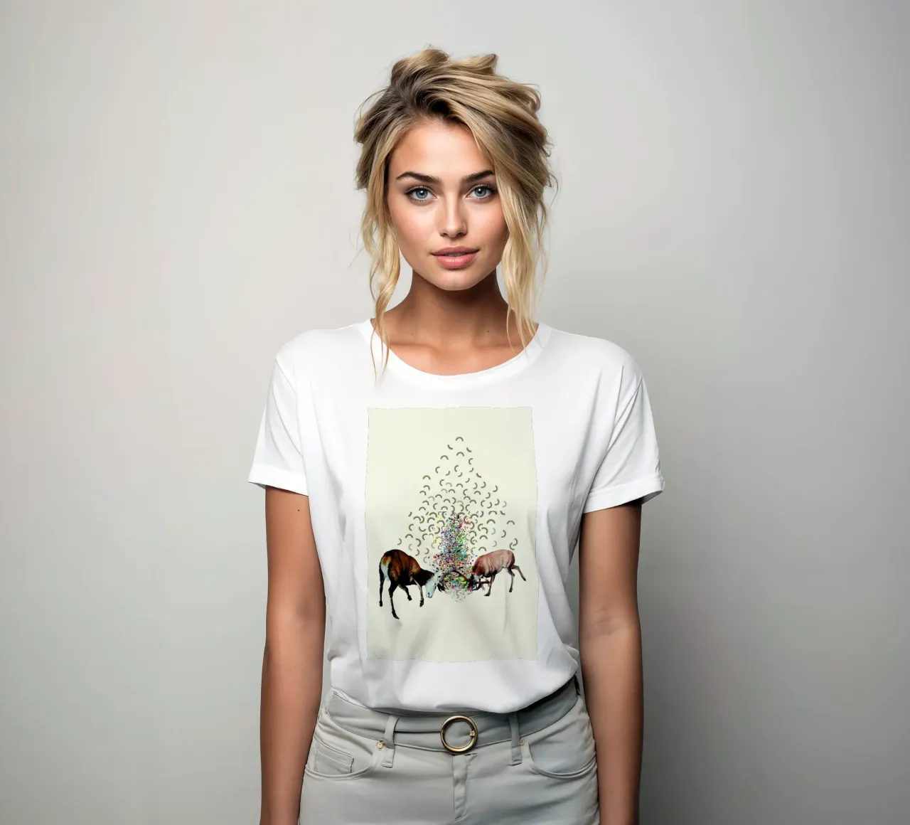 creating rainbows t-shirt da donna da Brian Buckley