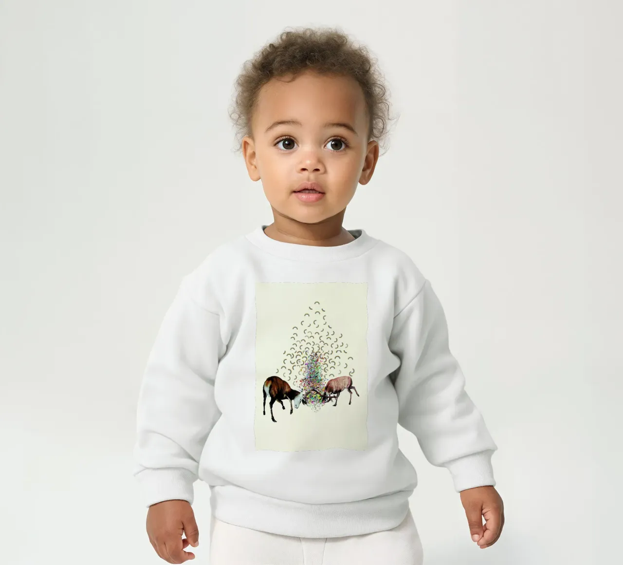 creating rainbows felpa neonato da Brian Buckley