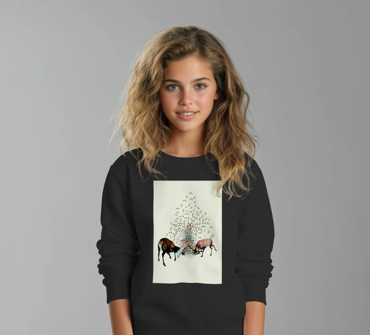 creating rainbows felpa bambino da Brian Buckley