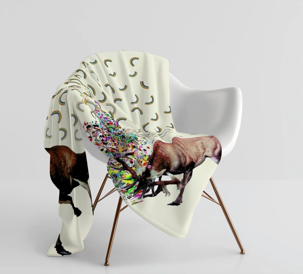 creating rainbows coperta in pile da Brian Buckley