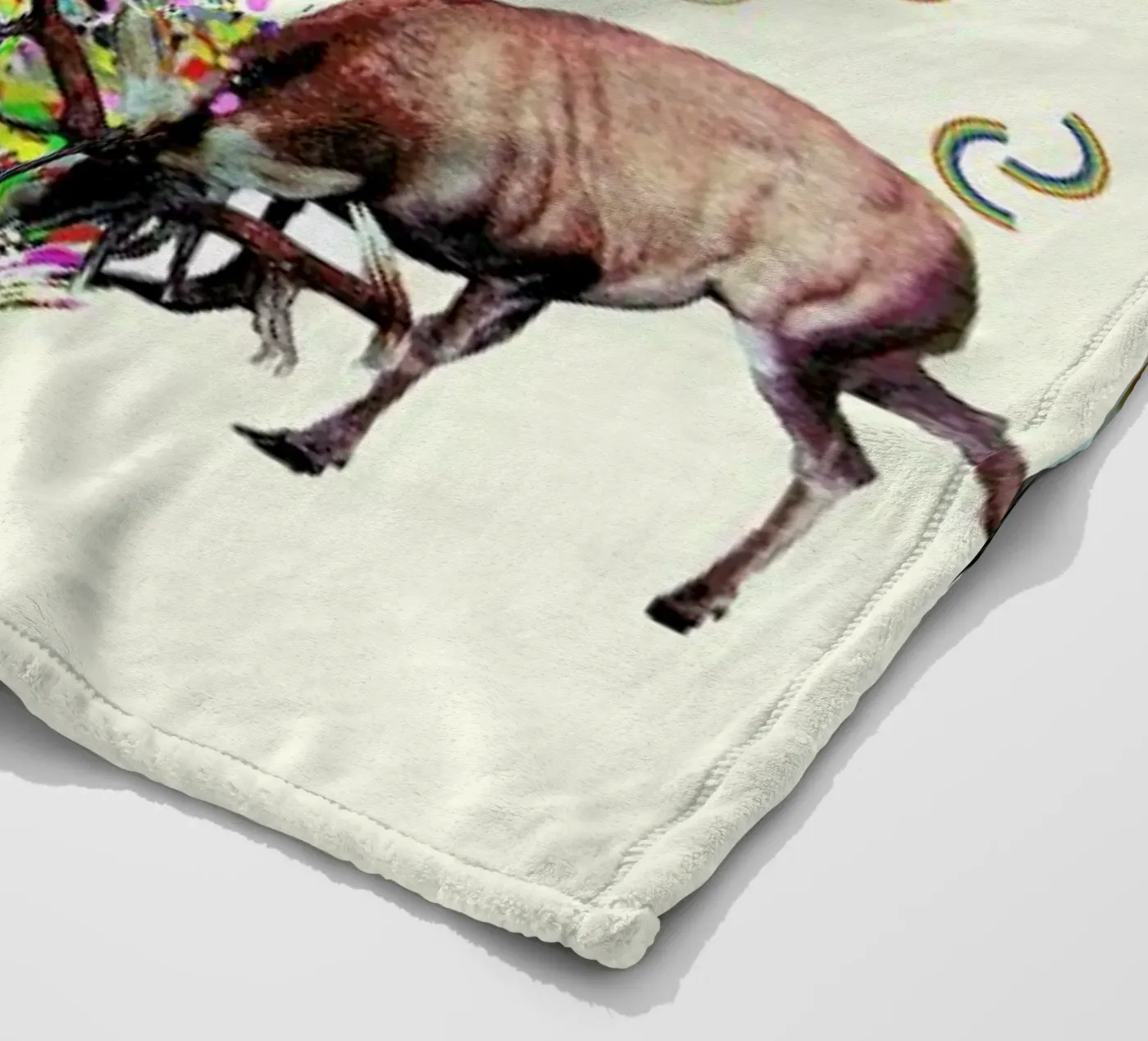 creating rainbows fleecedeken van Brian Buckley