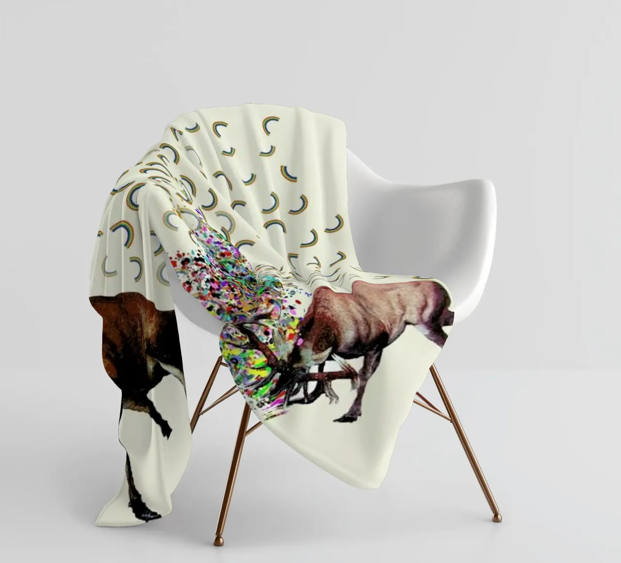 creating rainbows coperta in pile da Brian Buckley