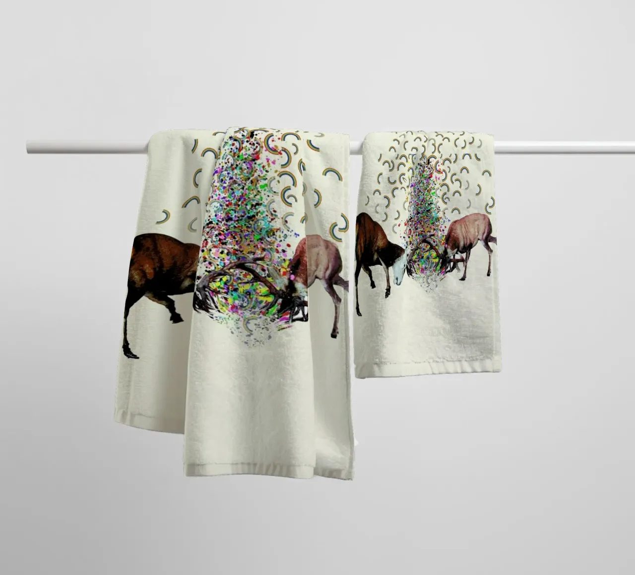 creating rainbows Handtuch von Brian Buckley