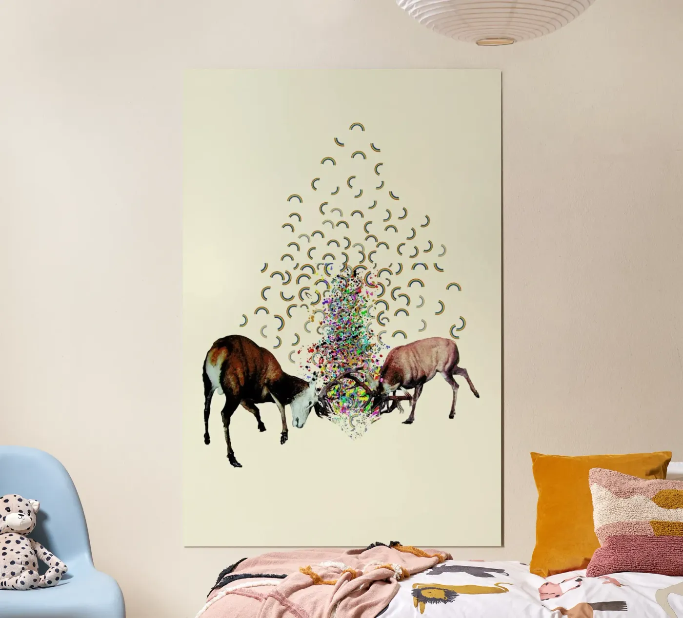 creating rainbows poster by Brian Buckley