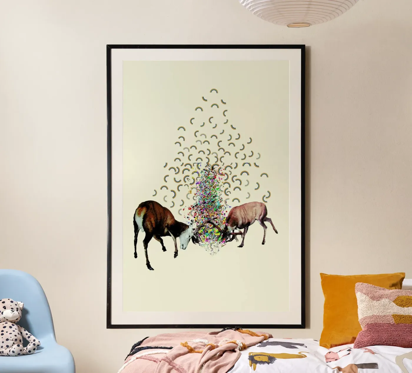 creating rainbows poster by Brian Buckley