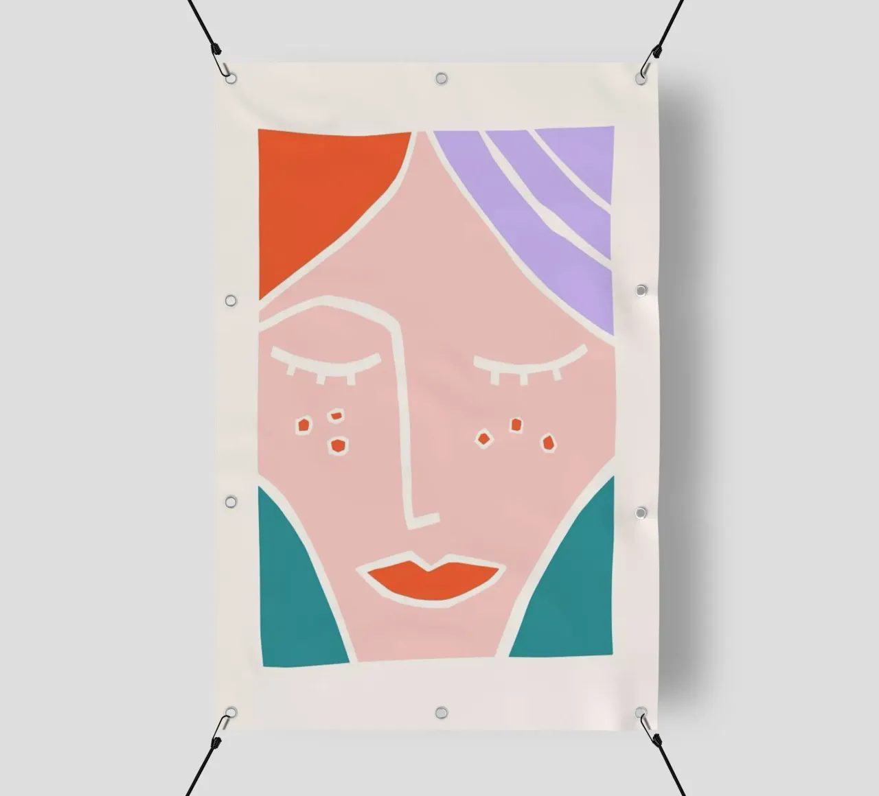 Summer Freckles telo in pvc da Pure