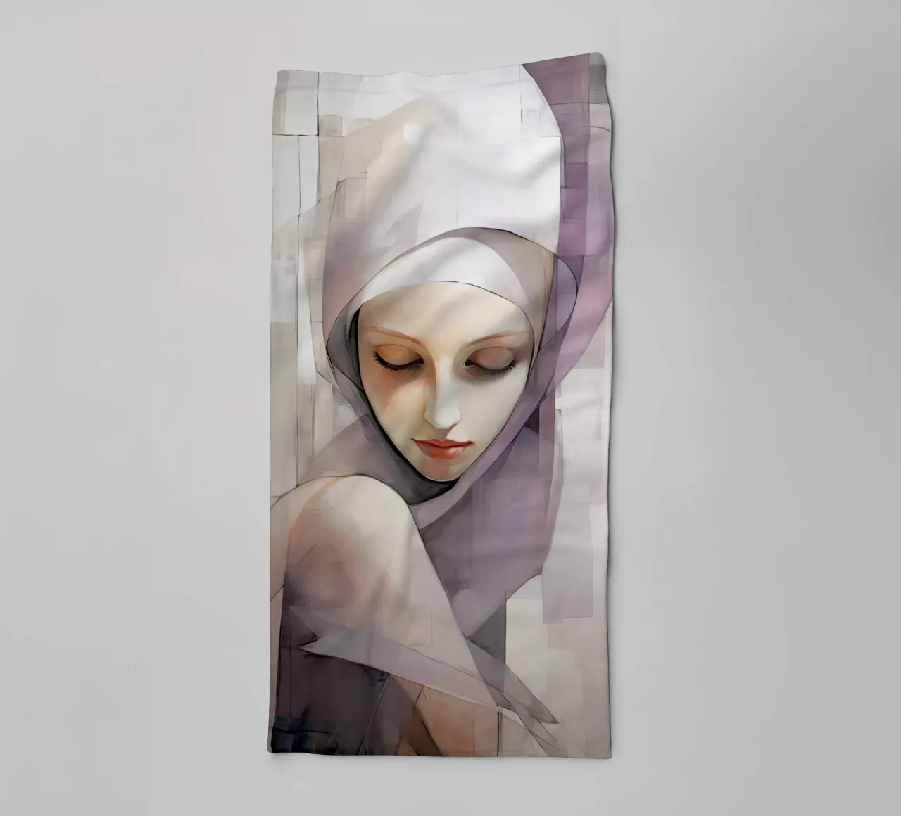 Abstract model towel by Imagine