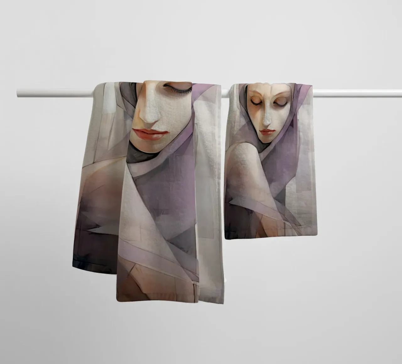 Abstract model towel by Imagine