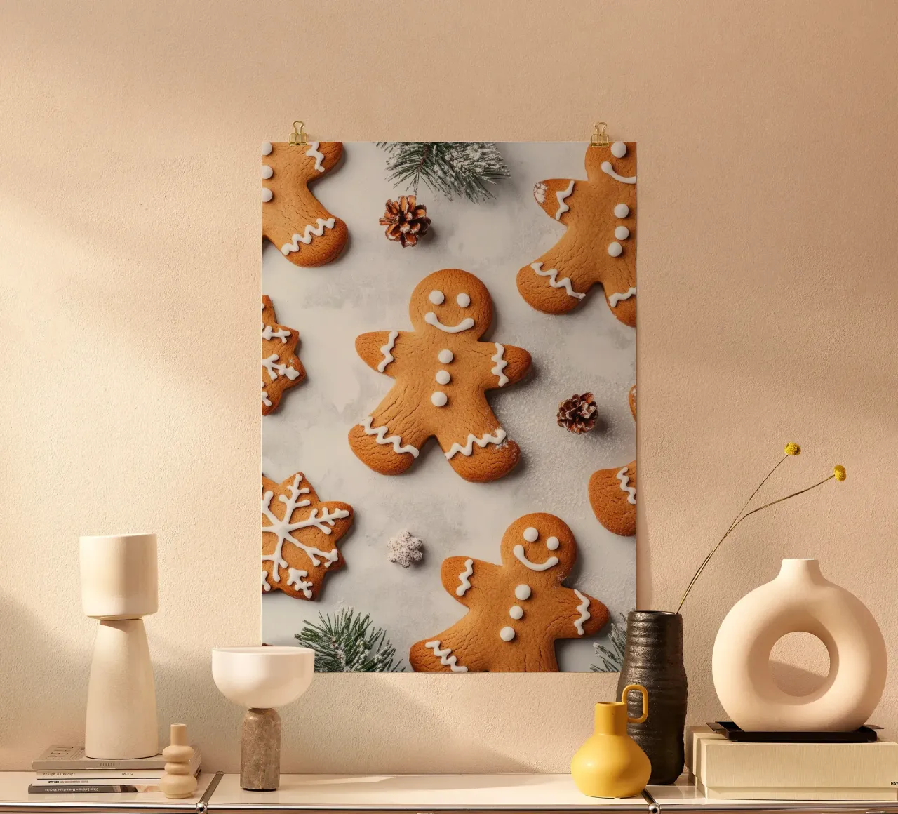 gingerbread poster by Luke Yaeger