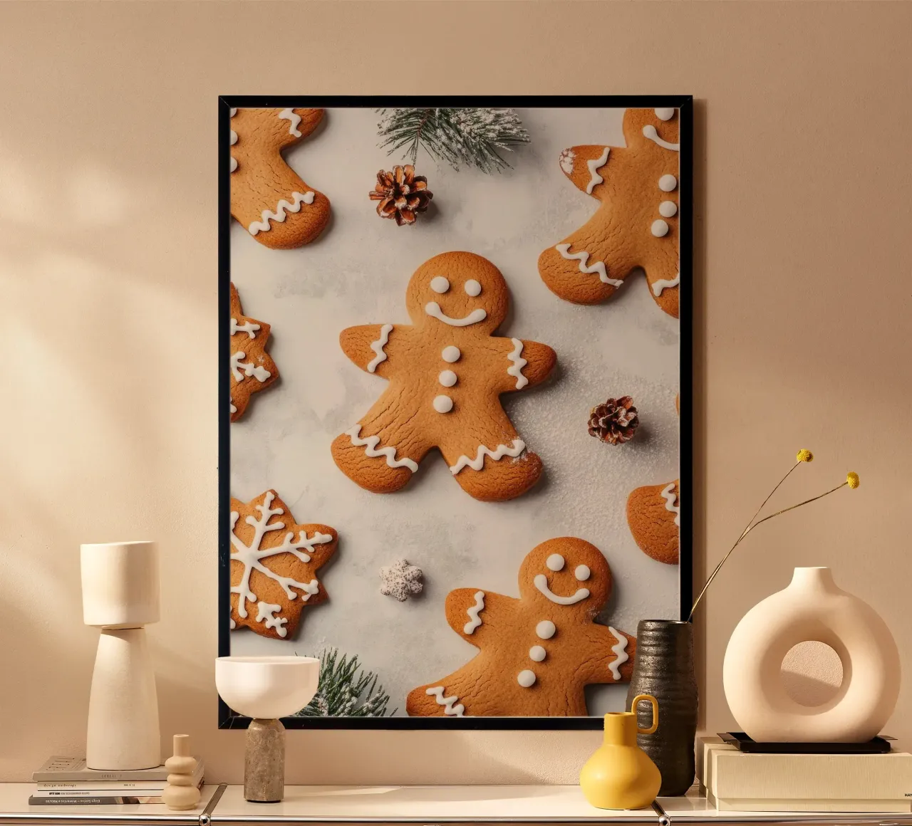 gingerbread poster by Luke Yaeger