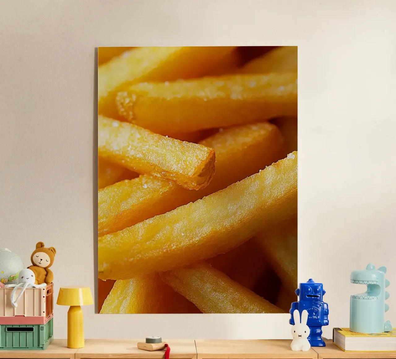 amico fritto plexiglass da Luke Yaeger