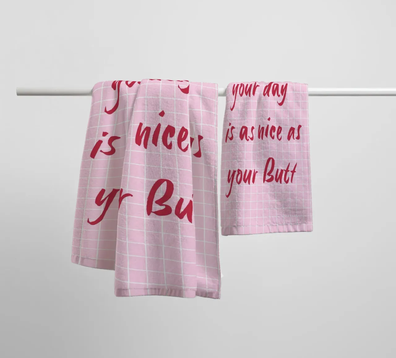 Nice Butt asciugamano da bagno da Poster Print Studio
