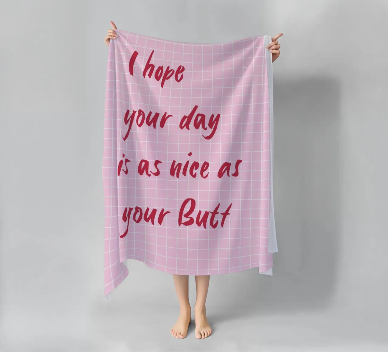 Nice Butt telo mare da Poster Print Studio