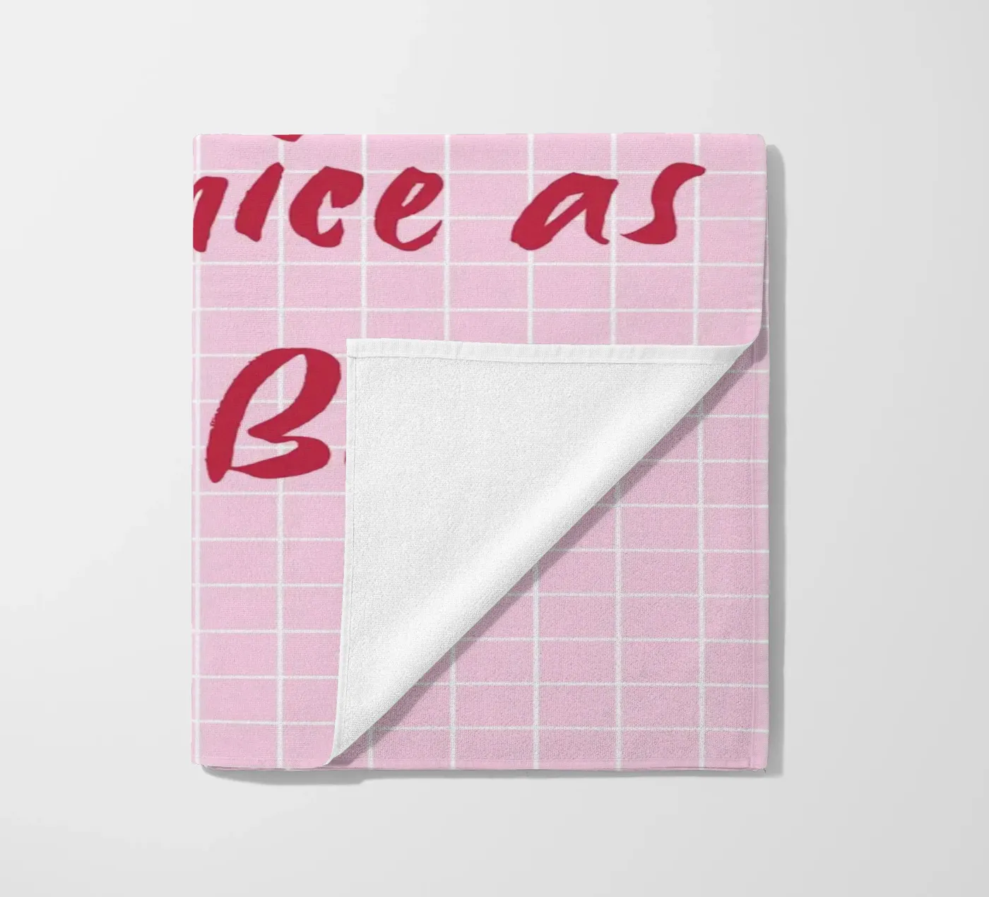 Nice Butt strandhanddoek van Poster Print Studio