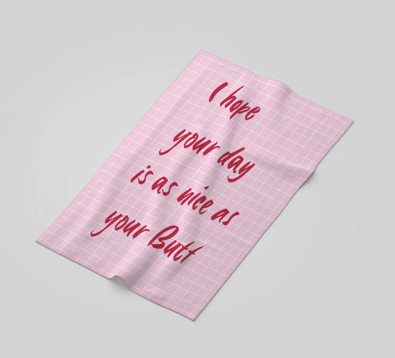 Nice Butt telo mare da Poster Print Studio