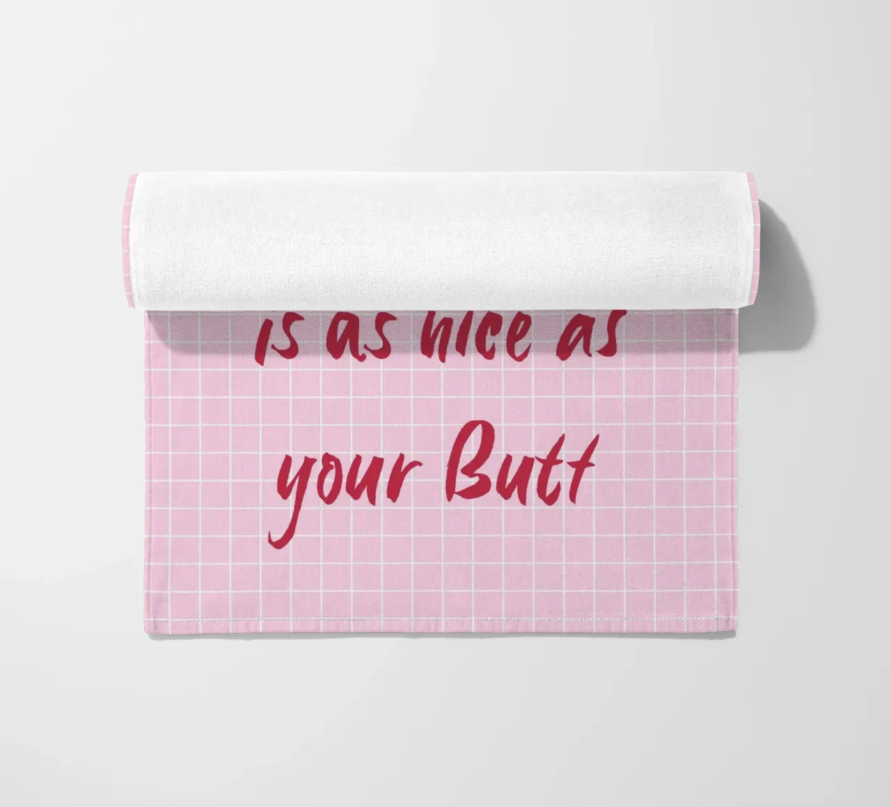 Nice Butt telo mare da Poster Print Studio