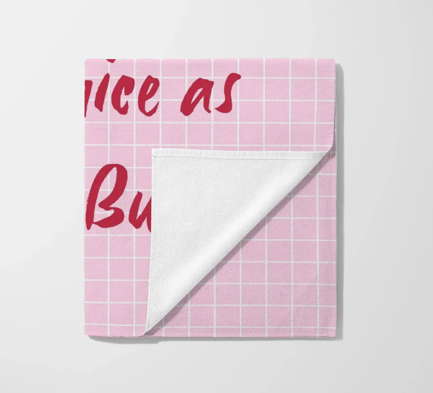 Nice Butt strandhanddoek van Poster Print Studio