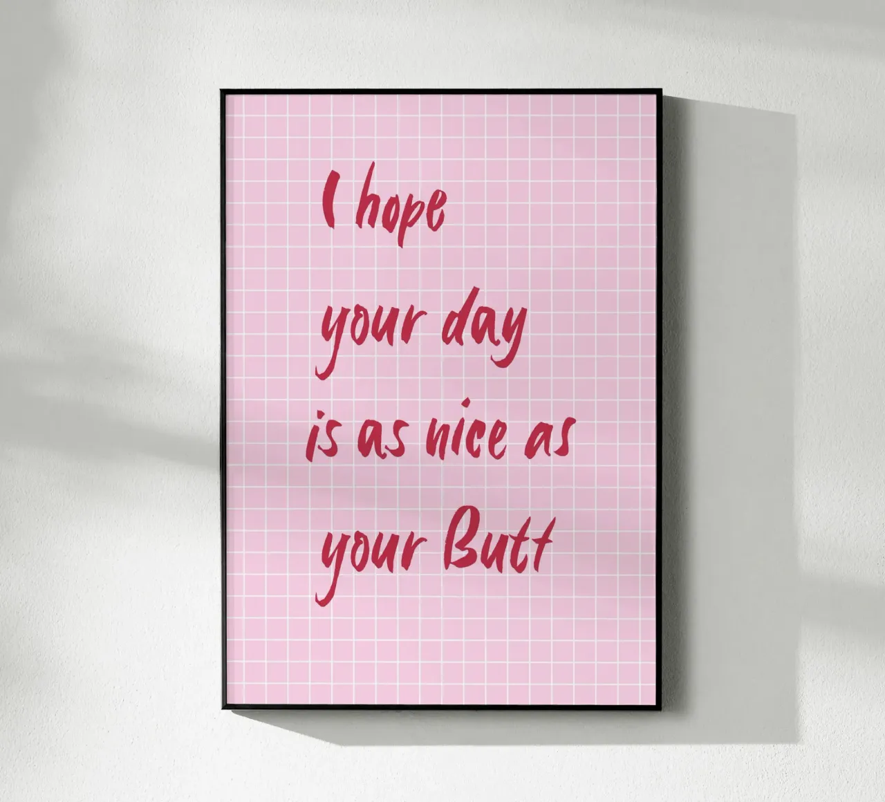 Nice Butt plexiglass da Poster Print Studio