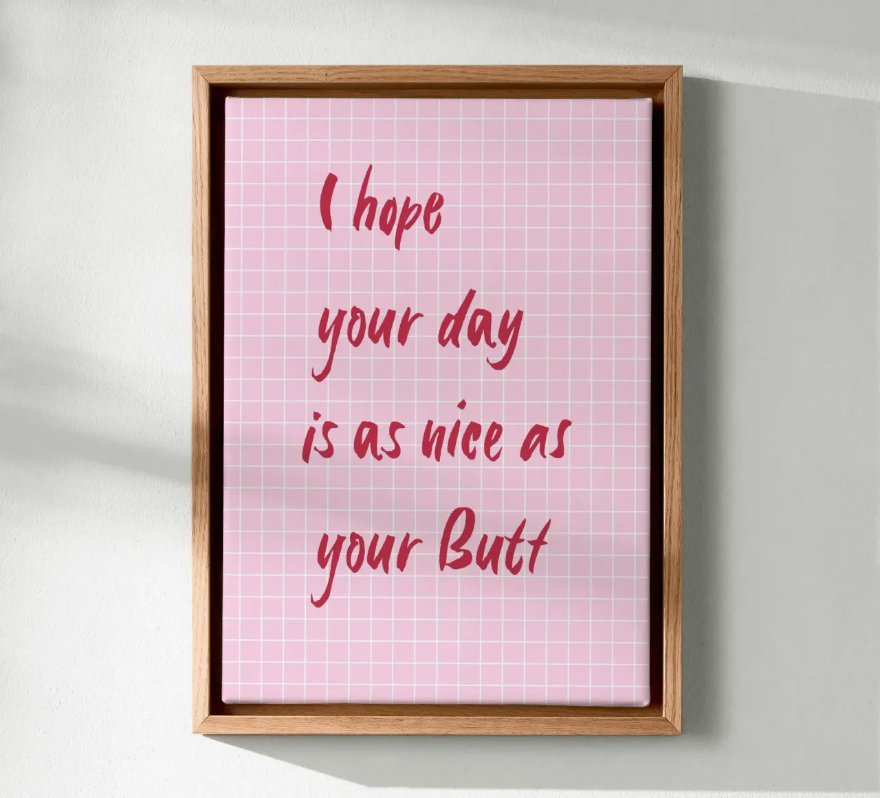 Nice Butt tela da Poster Print Studio