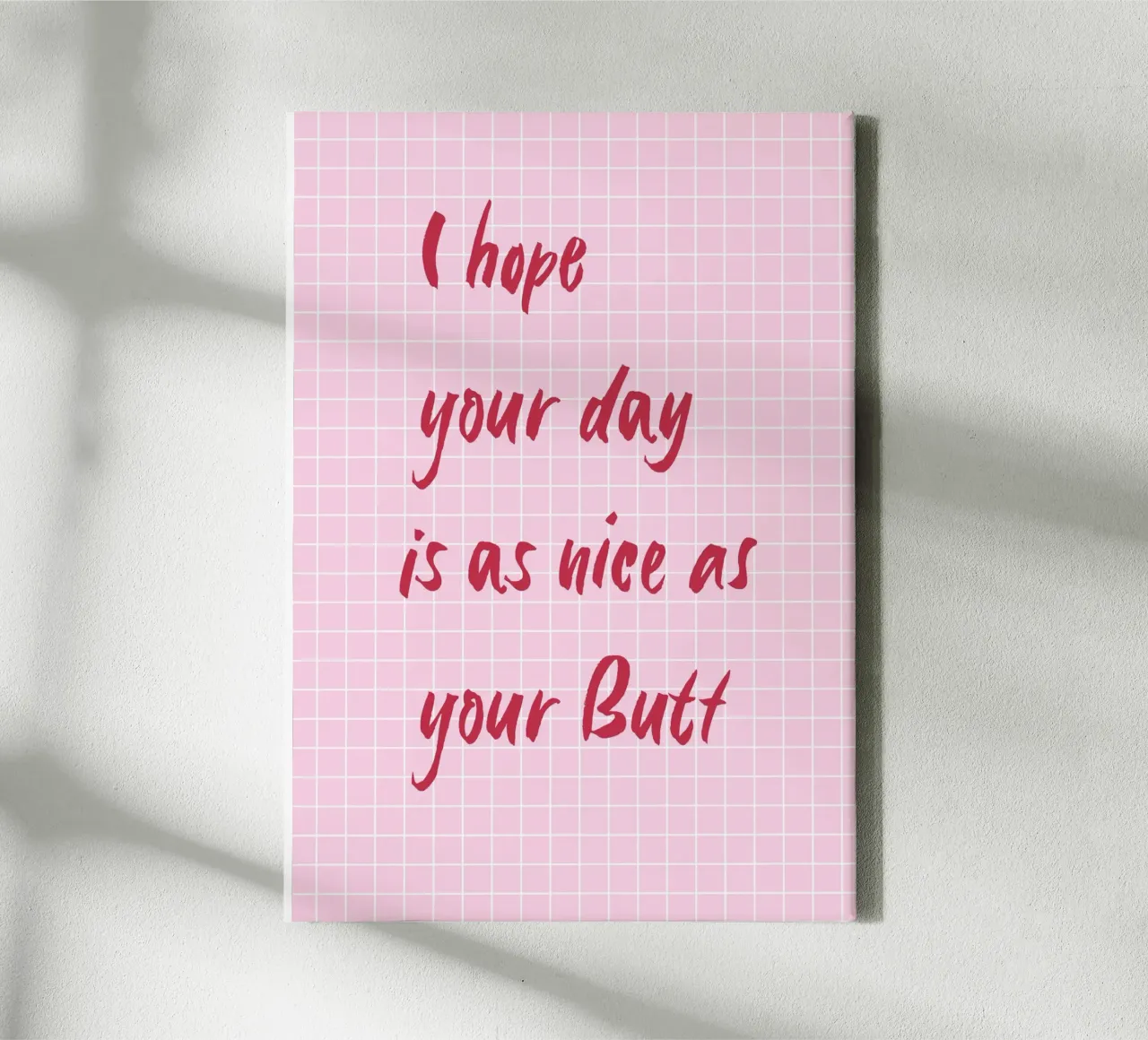 Nice Butt tela da Poster Print Studio