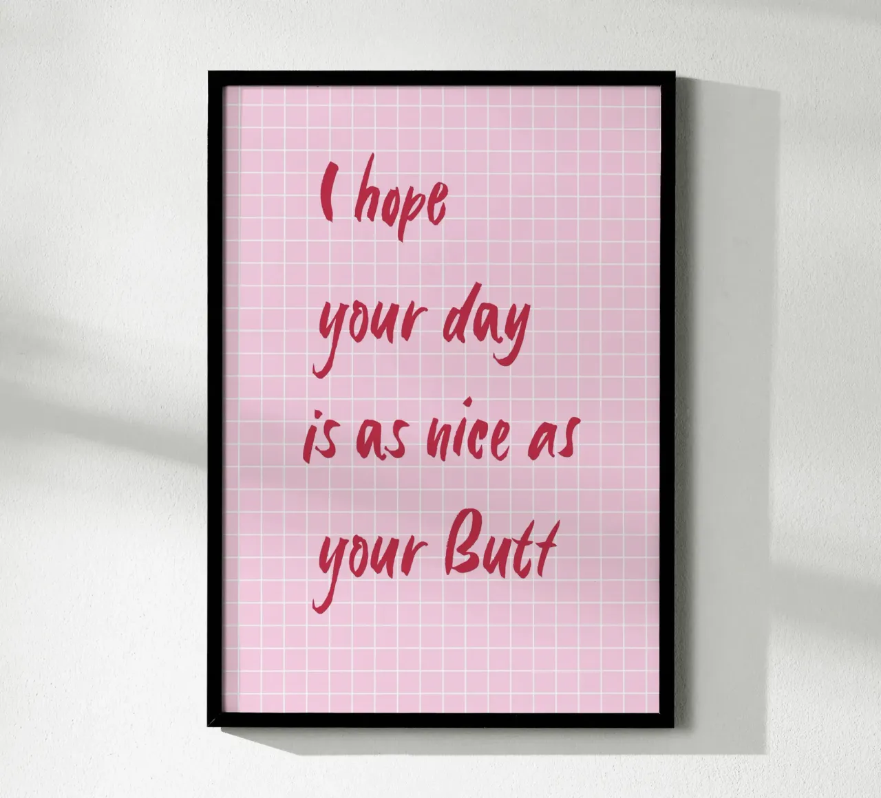 Nice Butt poster da Poster Print Studio