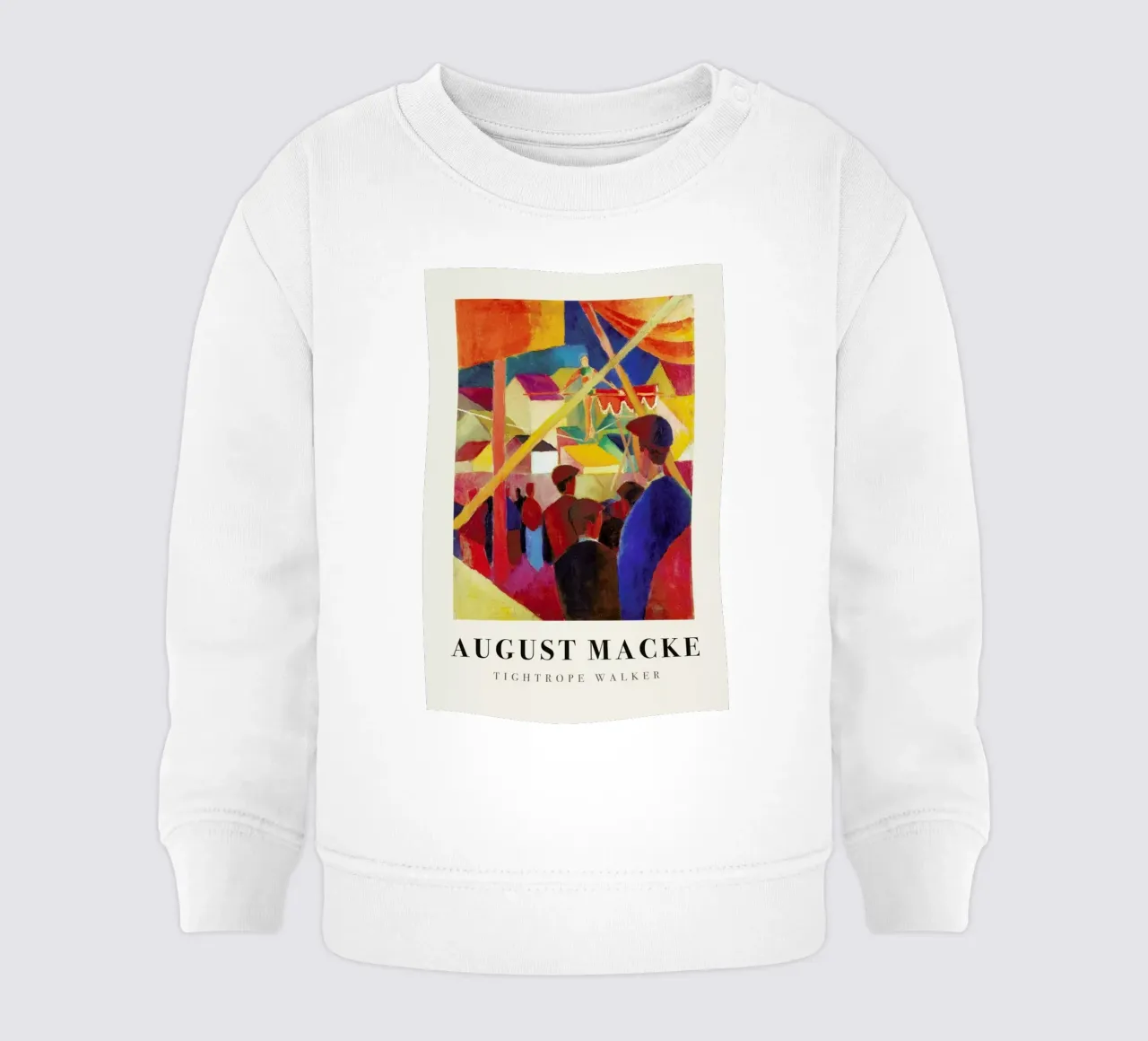 Macke - Tightrope Walker felpa neonato da ARTOTHEK