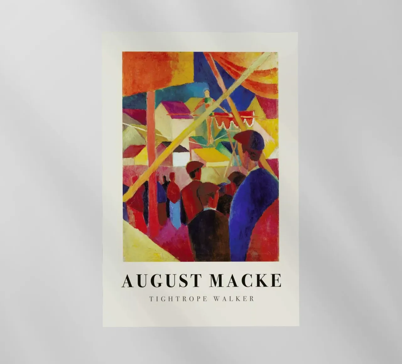 Macke - Tightrope Walker pellicola backlit da ARTOTHEK