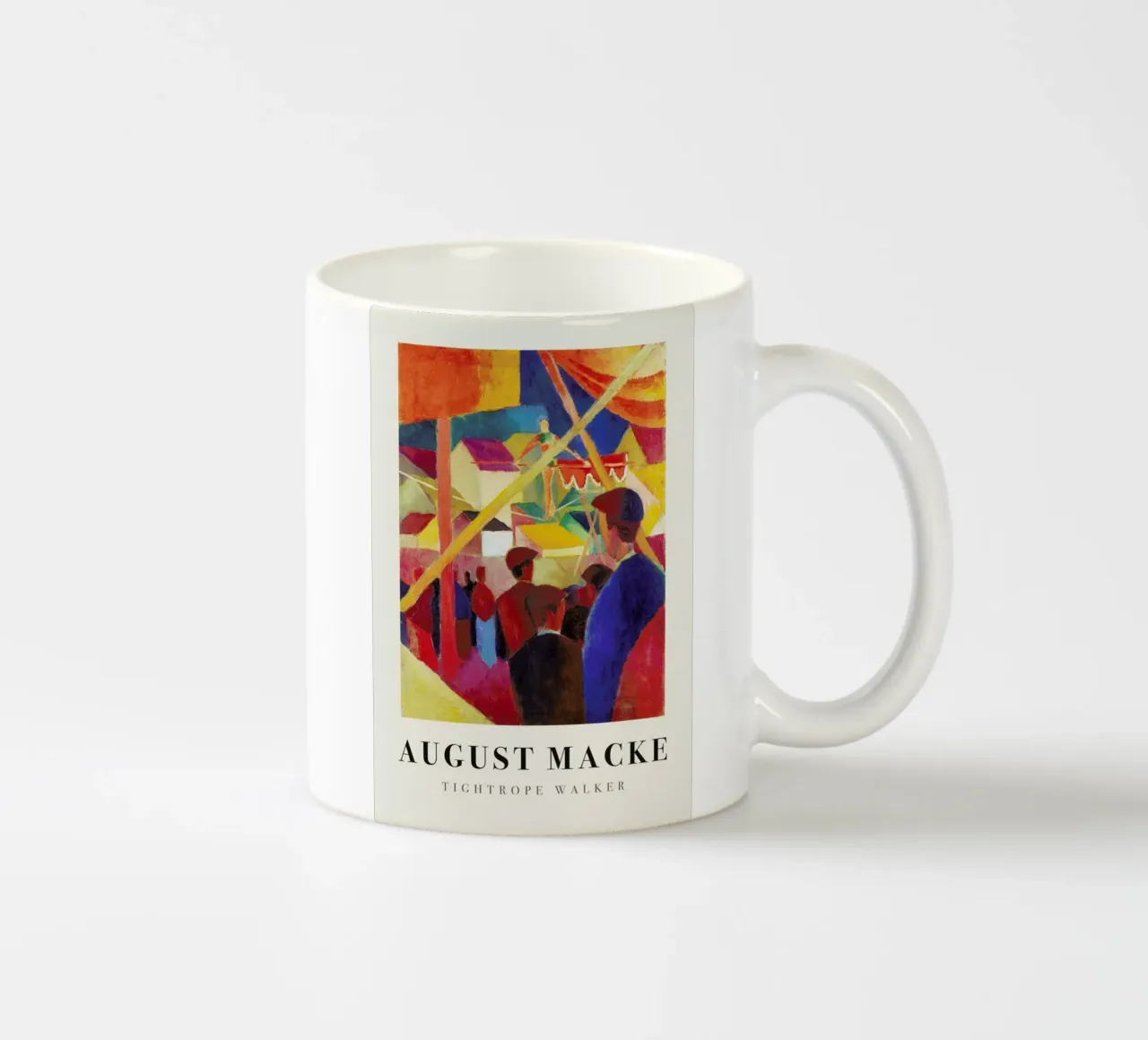 Macke - Tightrope Walker tazza in ceramica da ARTOTHEK