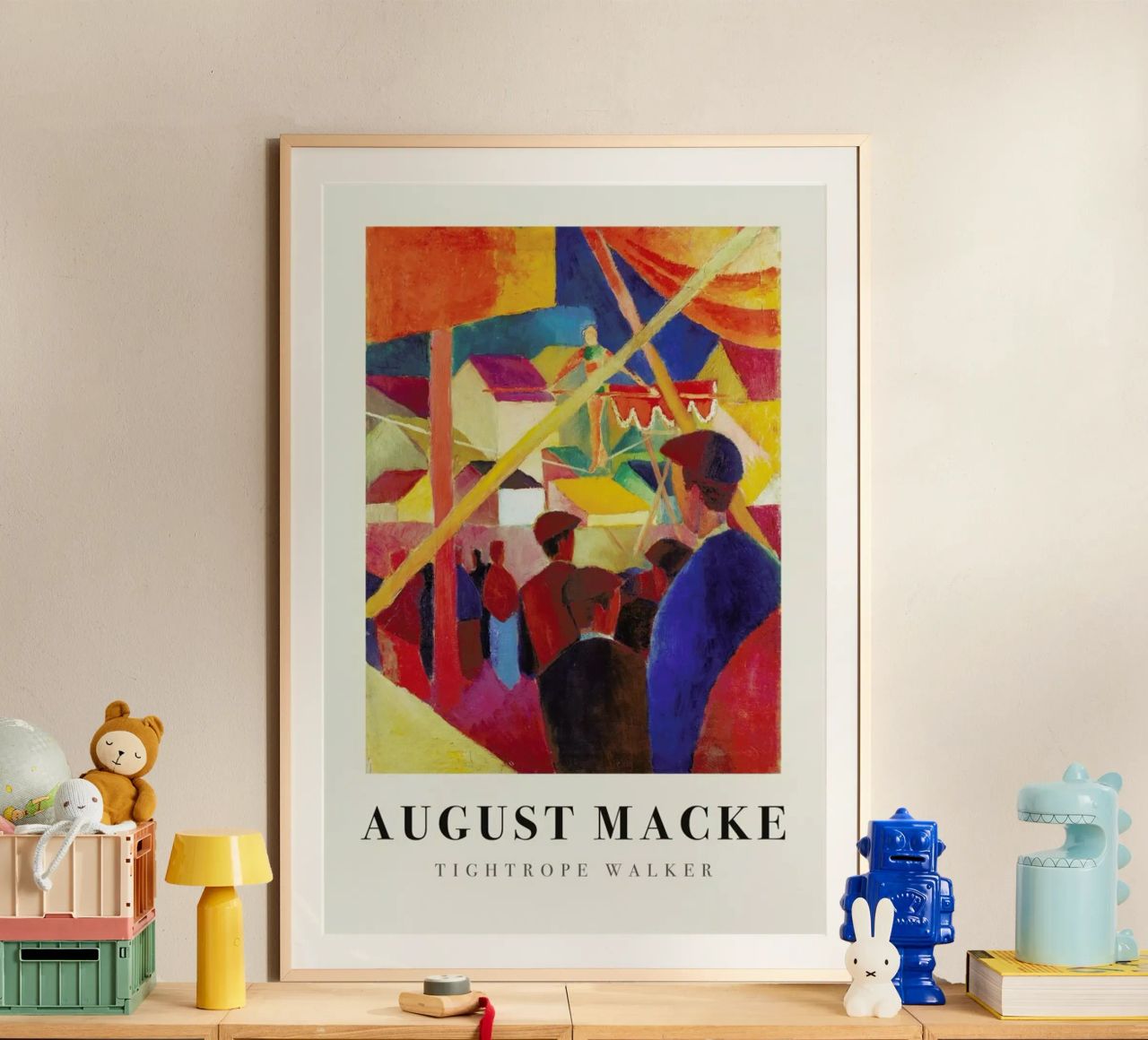Macke - Tightrope Walker poster da ARTOTHEK
