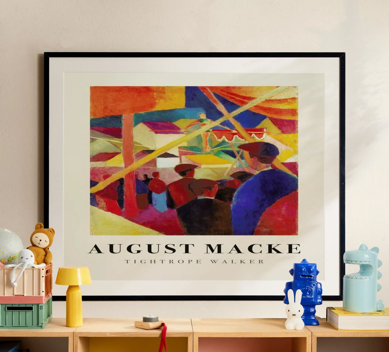Macke - Tightrope Walker poster da ARTOTHEK