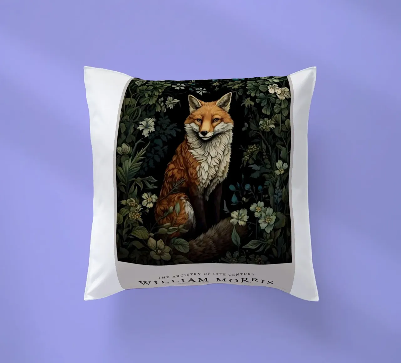william morris weasel wall art cuscino da komo store