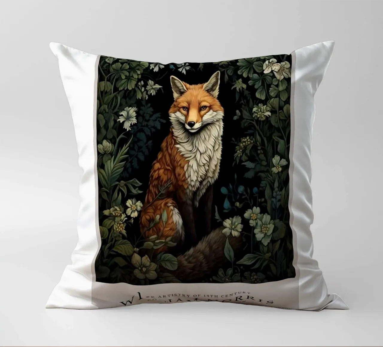 william morris weasel wall art cuscino da komo store