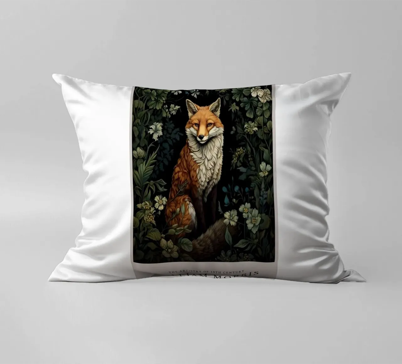 william morris weasel wall art cuscino da komo store