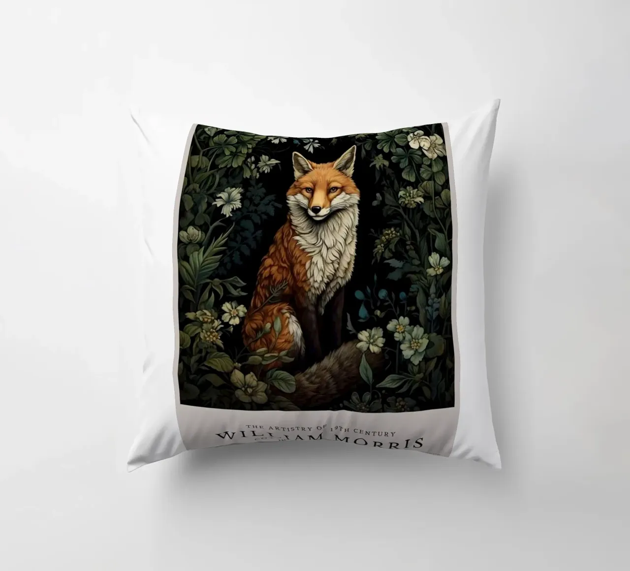 william morris weasel wall art cuscino da komo store