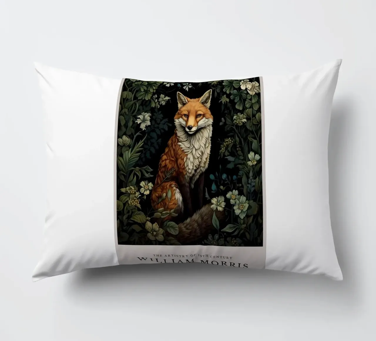 william morris weasel wall art cuscino da komo store