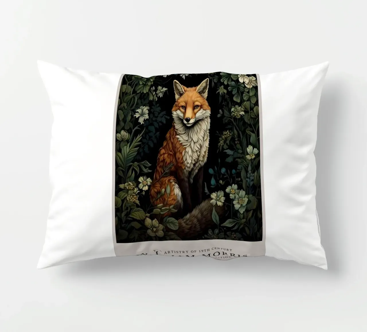 william morris weasel wall art cuscino da komo store