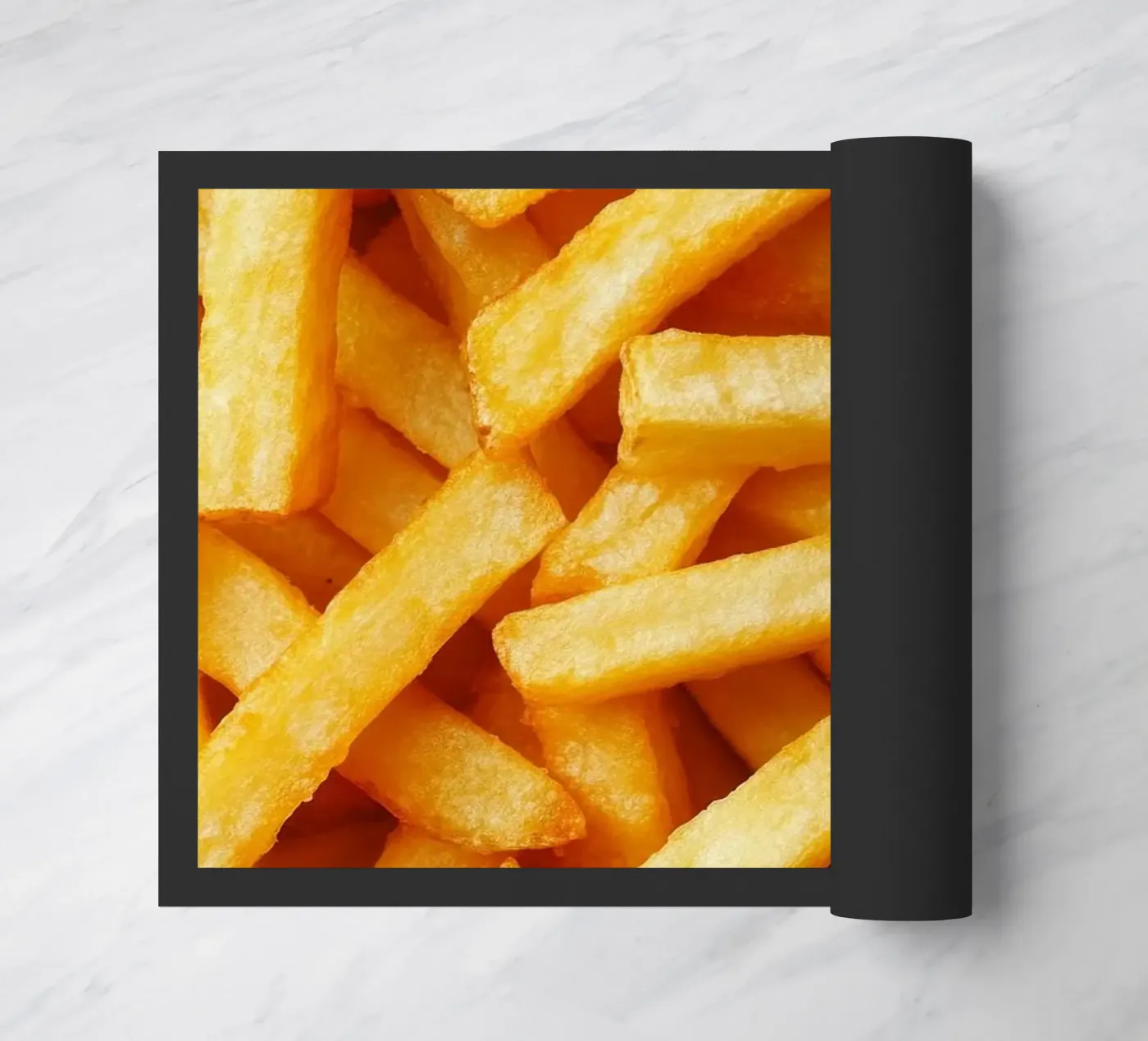 french fries paillasson de Luke Yaeger