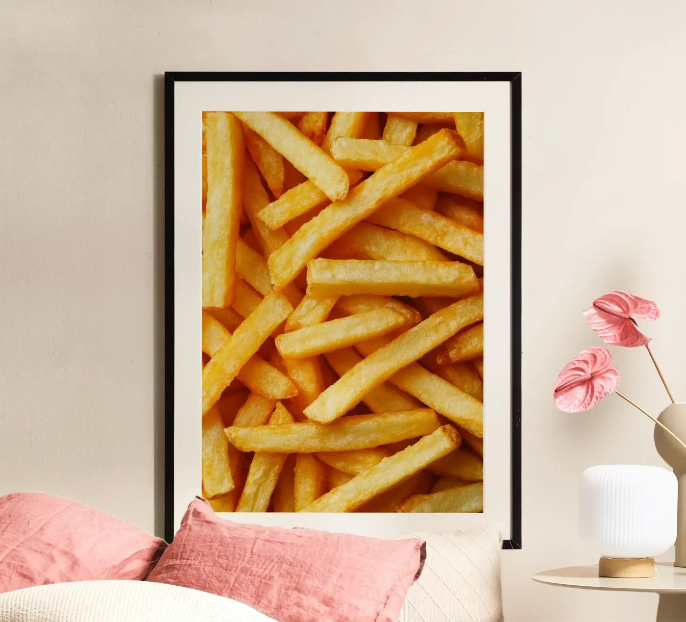 french fries poster de Luke Yaeger
