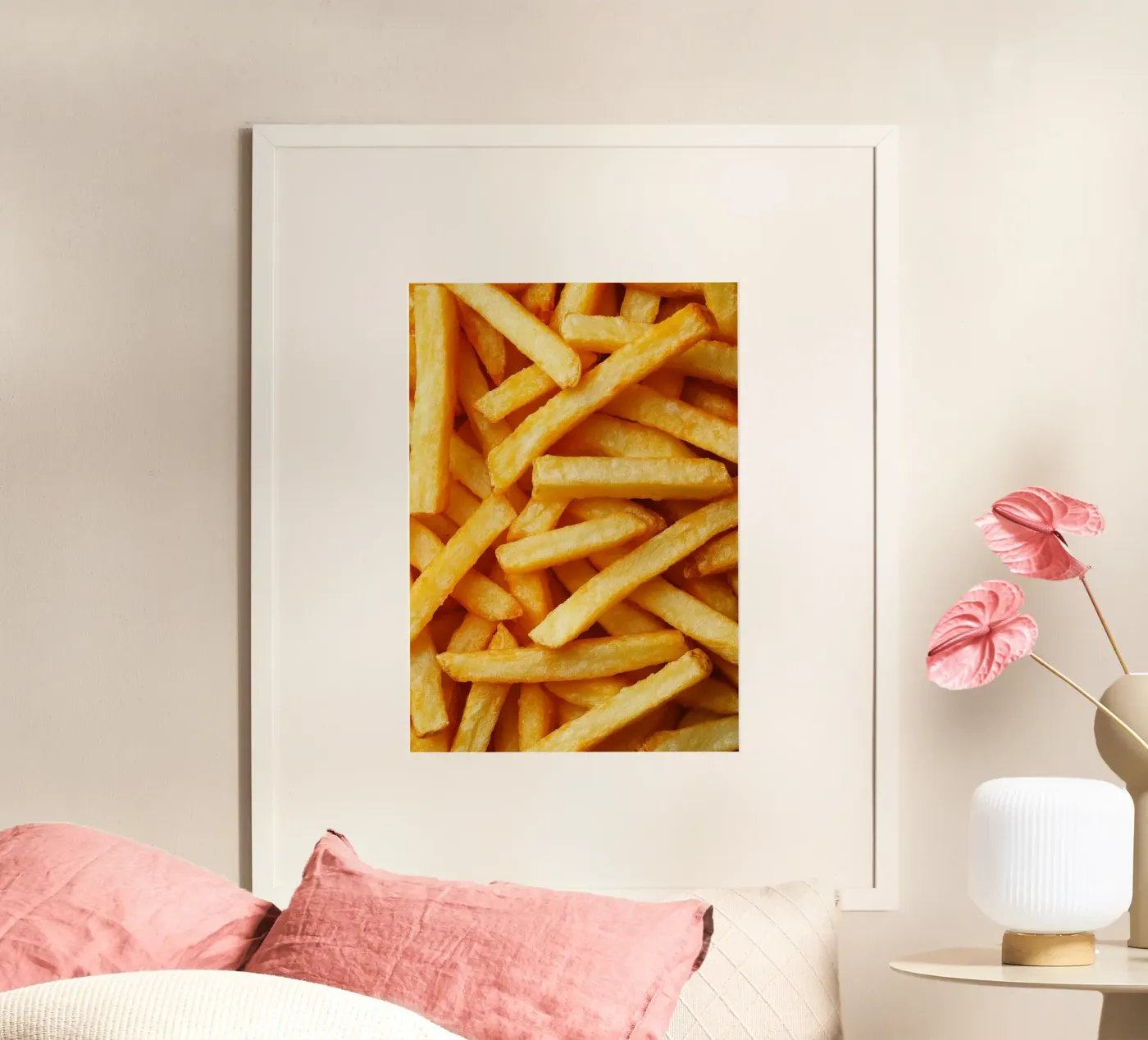 french fries poster de Luke Yaeger