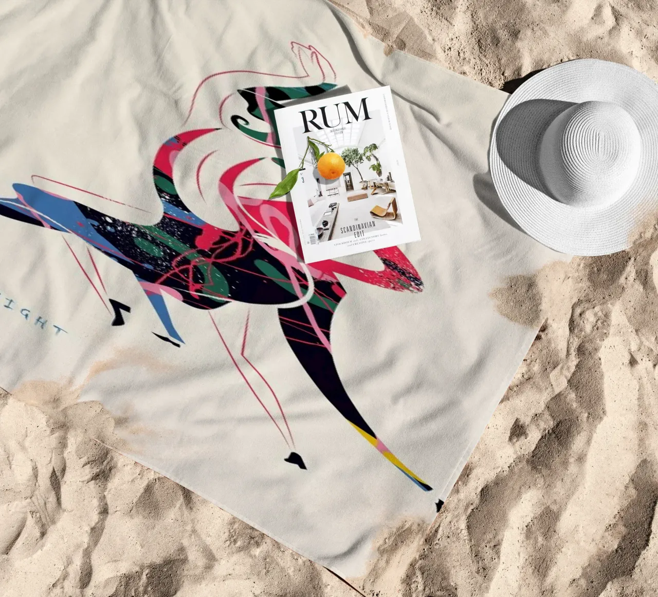 Dance Night telo mare da Flora & Fauna