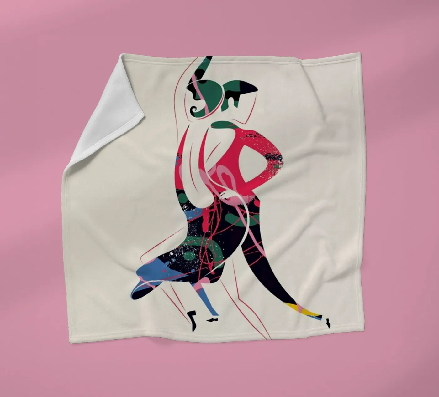 Dance Night Fleecedecke von Flora & Fauna