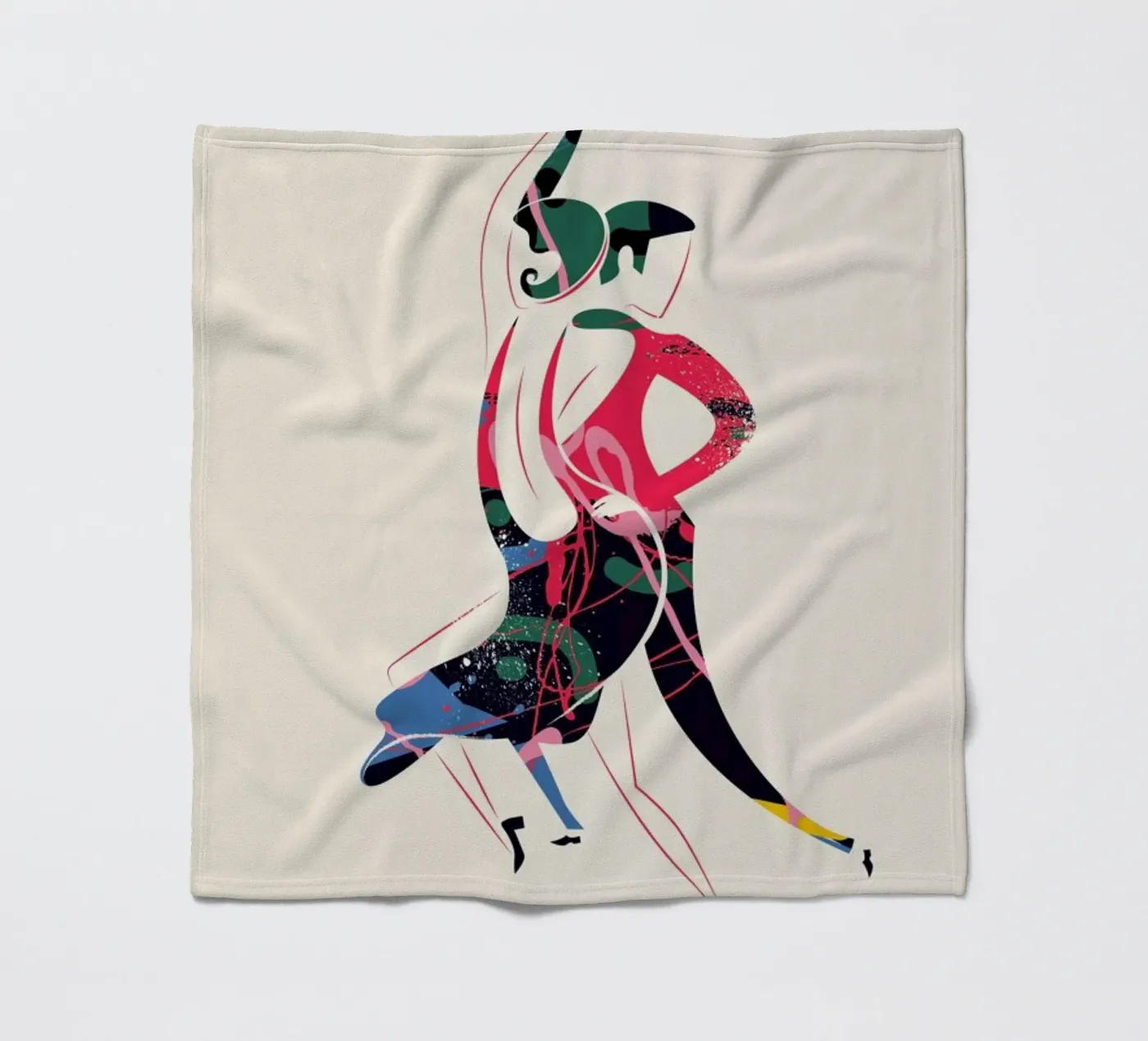 Dance Night Fleecedecke von Flora & Fauna