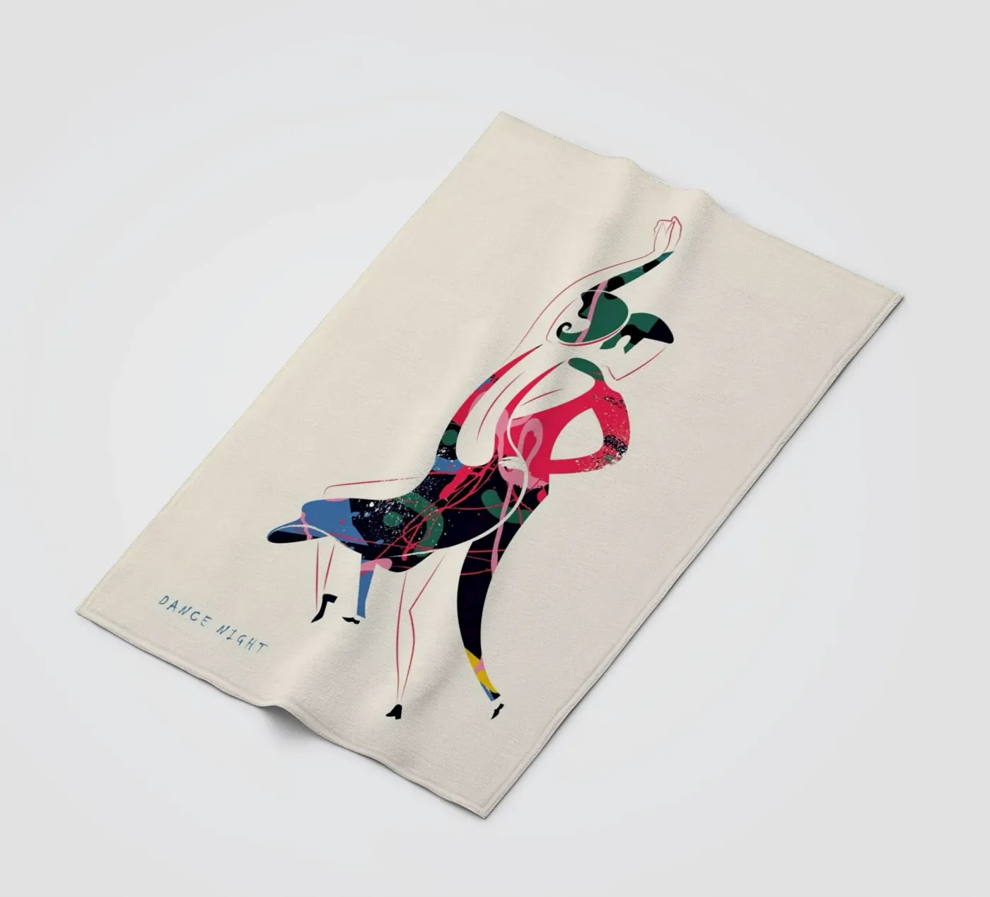 Dance Night Fleecedecke von Flora & Fauna