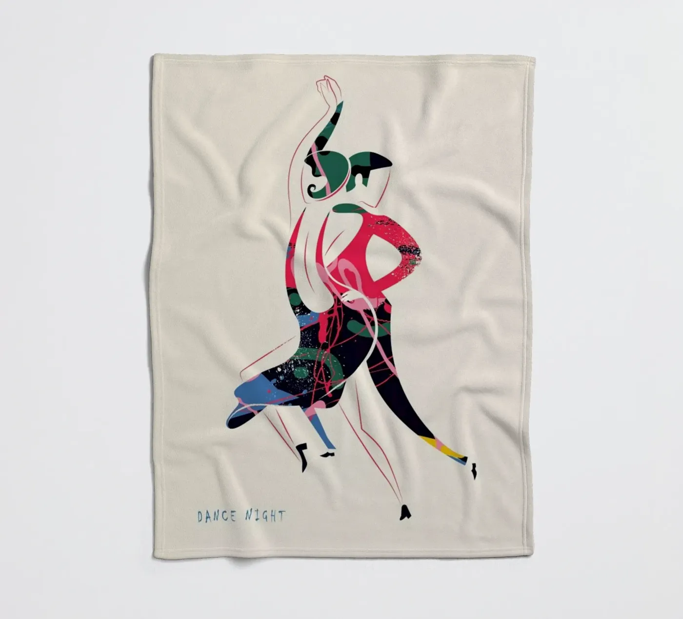 Dance Night Fleecedecke von Flora & Fauna