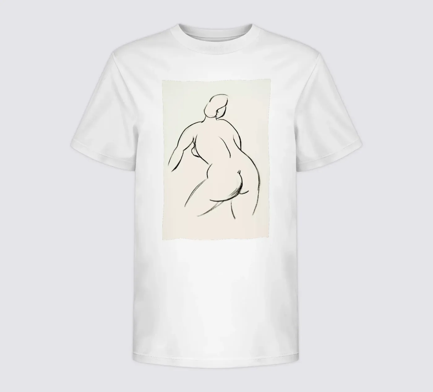 Extended Back t-shirt bambini da Graphite